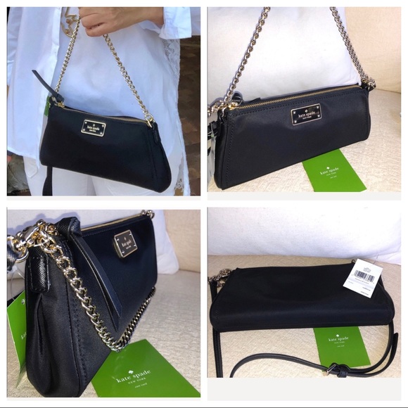 KATE SPADE Jane nylon crossbody bag black - Picture 4 of 5